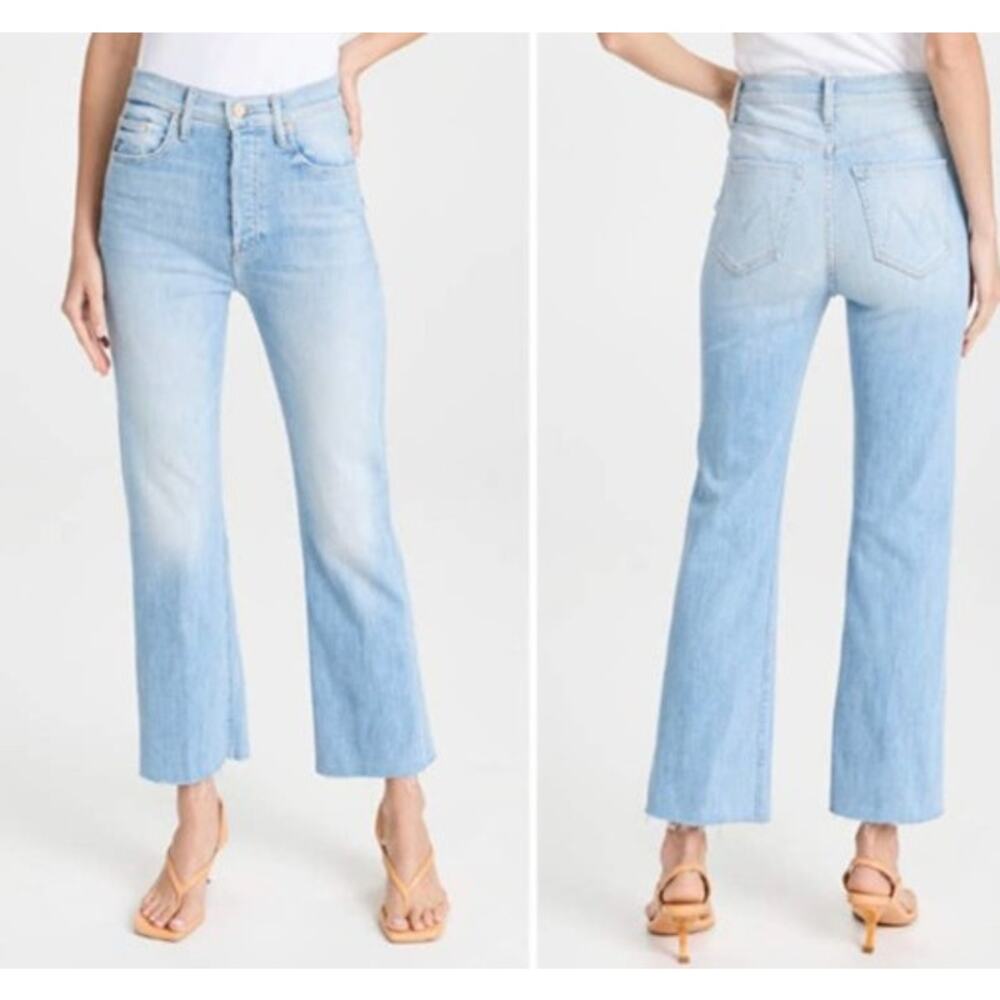 Mother Denim The Tripper Ankle Fray Jeans in Island Time Women’s Sz. 25